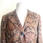 Le Suit Collections paisley business jacket dress blazer suit lined Photo 2
