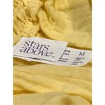 Stars Above  Butter Yellow Cotton Gauze Boho Oversized Beach Dress size M Photo 6