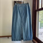 Eddie Bauer  Blue Denim Skirt Photo 4