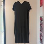 Vince  Charcoal Gray Short Sleeve Cotton T-Shirt size Small Photo 3