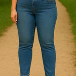 Michael Kors  Blue Ankle Jeans Photo 0