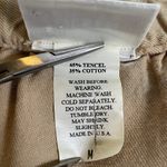 Eileen Fisher  Tan Khaki Wrap Maxi Skirt Adjustable Waist Pocket Classic‎ Size M Photo 6