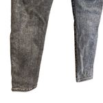 Frame Le One High Rise Waist Crop Skinny Denim Jeans Hughes Acid Wash Grey 2 Photo 7