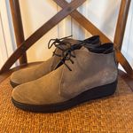 Toni Pons suede tan wedge lace up bootie size 37/6 Tan Photo 6