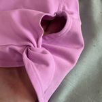 Fabletics  Pink Purple Biker Shorts with Knot on side  Photo 1