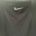 Nike  Sportswear Chill Knit Black Women's Tight Mini-Rib Cami Dress; size XL Photo 1