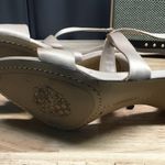 Vince Camuto Pascallia Pump High Heels Women's 9 Beige Back Zip Party Cocktail Photo 4