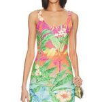 Luli Fama Palm Breeze Tank Mini Dress in Multicolor Photo 0
