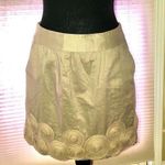 BCBGeneration Mini Skirt w/ Flowers Photo 0