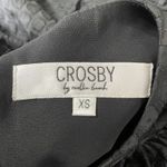 Crosby by Mollie Burch Remi Top Shirt Womens XS Black Puff Sleeve Tie Back Photo 2