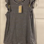 Michael Kors  shirt size S brand new with tag navy blue and white combination Photo 4
