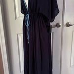 Kate Spade New York Women's Contrast Solid Tiered Cover Up Dress. MSRP $180 Photo 5