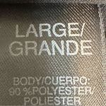 Bisou Bisou  Intimates Black v - Neck Top with Sheer Details Sz Large Photo 2