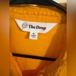 The Drop Linen Shirt Dress XL Mango Orange Button Up Photo 7