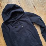 Superdry  Black Embroidered Hoodie US 12 Photo 3