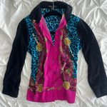 Sweet Rain  Women's Pink and Blue Blazer Photo 1