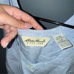 Eddie Bauer ‎ Women's Blue Sleeveless Buttoned Blouse Size L Casual Photo 2