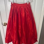Free People Emilia Full Skirt S Red Photo 0