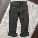 Calvin Rucker What I Like Olive Crop Flare Pants Photo 3