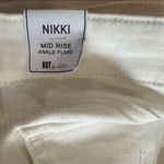 Kut From The Kloth NWT  X Nordstrom Nikki Kick Flare Jeans 16, OPTIC WHITE Photo 8