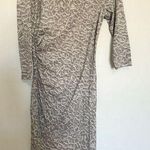 J. McLaughlin  Sheath Dress Dark Grey Size XS fitted modest office Photo 0