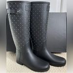 Saint Laurent  Swarovski Crystal Wellington Rain Boots, New Photo 1