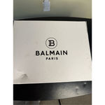 Balmain NIB Uma Suede High Heel Sandals in Red Size EU 38/US 8 Photo 10