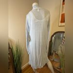 Kerisma Knee Length Blue Open Cardigan Medium Photo 2