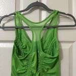 Women’s 90 Degree by Reflex Green Ruched Racerback Athletic Tank Top Shirt XS Photo 3
