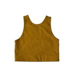 Girlfriend Collective  Dylan Sports Bra in Saddle Photo 1