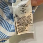 Gap Blue & White Striped Sleeveless Blouse Womens XS Tank Beachy Casual Top Photo 6