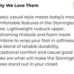 L.L.Bean Stonington Nubuck Leather Slip On Comfort Shoes size 8.5 Tan brown Photo 3