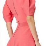 Ted Baker NWOT  London Hayliy Puff Sleeve Knit Skater Dress Orange Sz TB 2 US 6 Photo 1