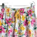 Serra  Colorful Floral Beach Summer Shorts Size M Photo 2