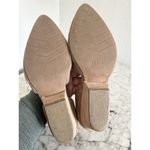 Eileen Fisher Hilly Wedge d’Orsay Pump Earth Tan Suede Slip On Size 8.5 Photo 5