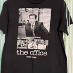 The Office Graphic Tee Shirt Promo Michael Scott ‘I Understand Nothing’ Sz M Black Size M Photo 0