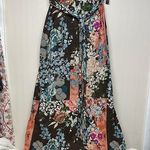 Fire Los Angeles Asymmetrical Pink and Green Gown Photo 0