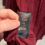 Ella Moss Women's Burgundy Off-Shoulder Top Photo 5