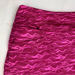 Adidas  women's small skort pink golf skirt mini pattern athletic tennis Photo 5