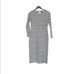 J.Crew NWT Stripe Long Sleeve Cotton Dress Photo 6