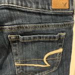 American Eagle Stretch Bermuda Artist Denim Shorts Size 6s Photo 1