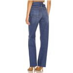 RE/DONE  Originals 90s High Rise Loose Jeans in Destroyed Broken Blue‎ size 25 Photo 1