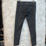 Tuff Athletics  heathered gray black 7/8 length leggings Photo 4