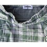 RSQ Vintage  Mini Skirt Women’s Size XL Plaid Green Squared Pull On Skirt Y2K Photo 9