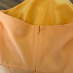 Gianni Bini Orange Halter Neck Midi Dress Photo 7