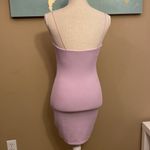 Papaya Lavender bodycon Jersey ribbed dress Photo 2