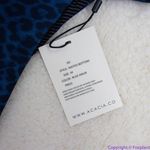 NEW Acacia Mateo bikini bottom leopard animal print blue Amur, M‎ Blue Size M Photo 13