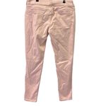 Maurice's  Lightweight Stretch Mid Rise Denim Pink Coral Jeans Size Large Regular Photo 4