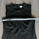 J Crew Factory Size 8 Black Ruffleneck Suiting Photo 4