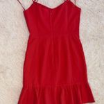 Dress the Population NWOT  dress Mira Minidress orange size medium Poppy Photo 3